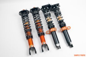 Toyota GR Supra Suspension Lift Kit - Front + Rear - Moton - 1-Way Adjustable Monotube Coilovers - `19-`27
